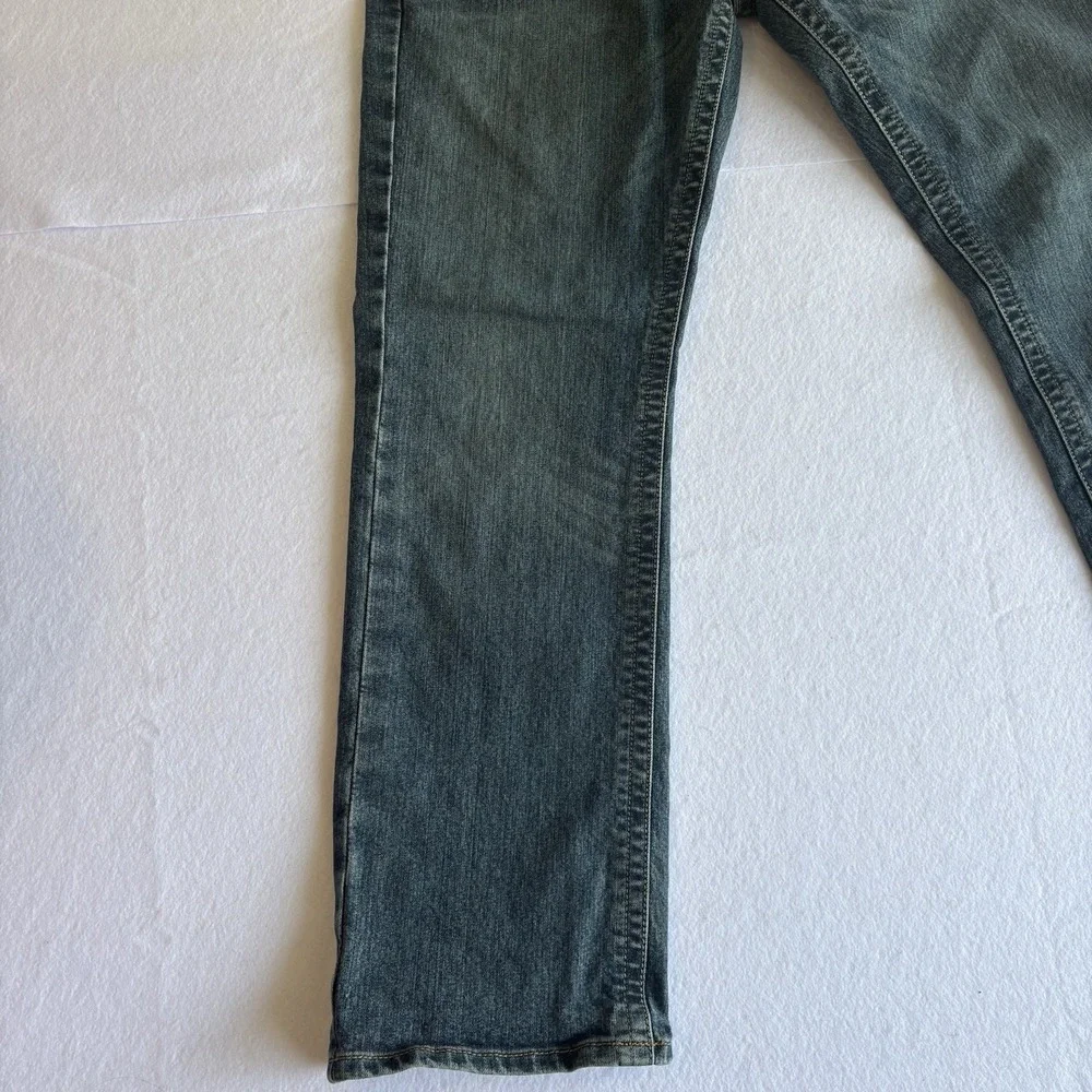 Ariat Rebar M5 Men's Blue Medium Wash Slim Straight Ironside Jeans 34/32